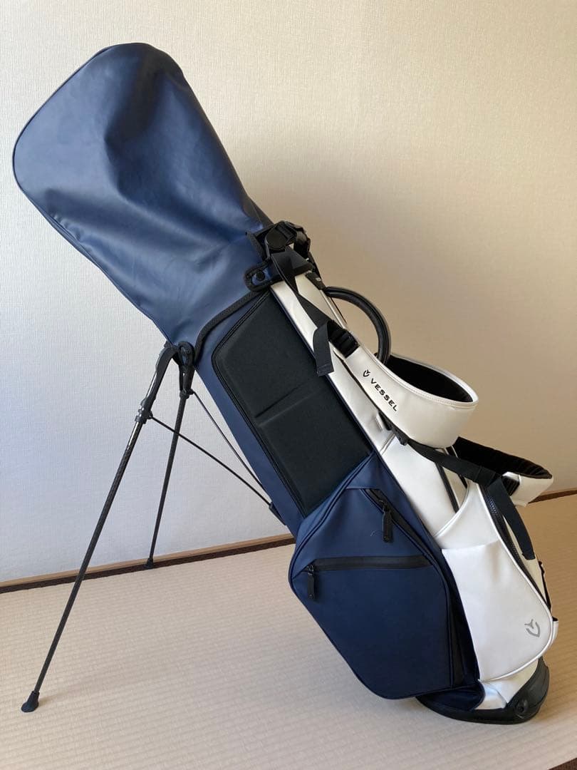 y*k様 VESSEL プレイヤー3.0スタンドキャディバック 8.5型ネイビー