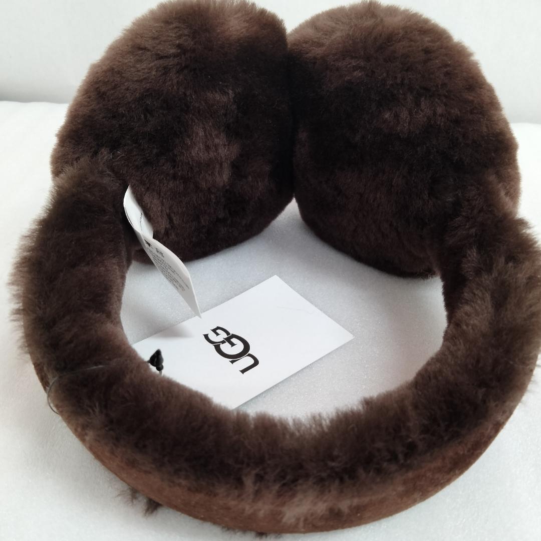 【訳あり】UGG アグ 耳当て ブラウン系 イヤーマフ 20955