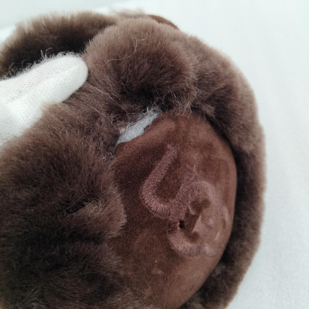 【訳あり】UGG アグ 耳当て ブラウン系 イヤーマフ 20955