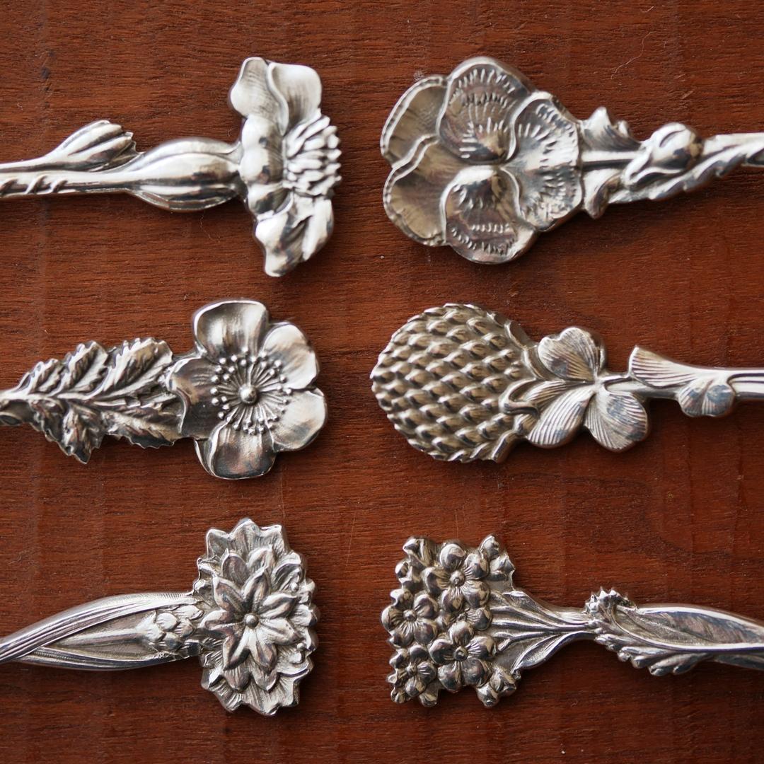 ◆TIFFANY◆アンティーク◆デミタススプーン◆12本セット◆