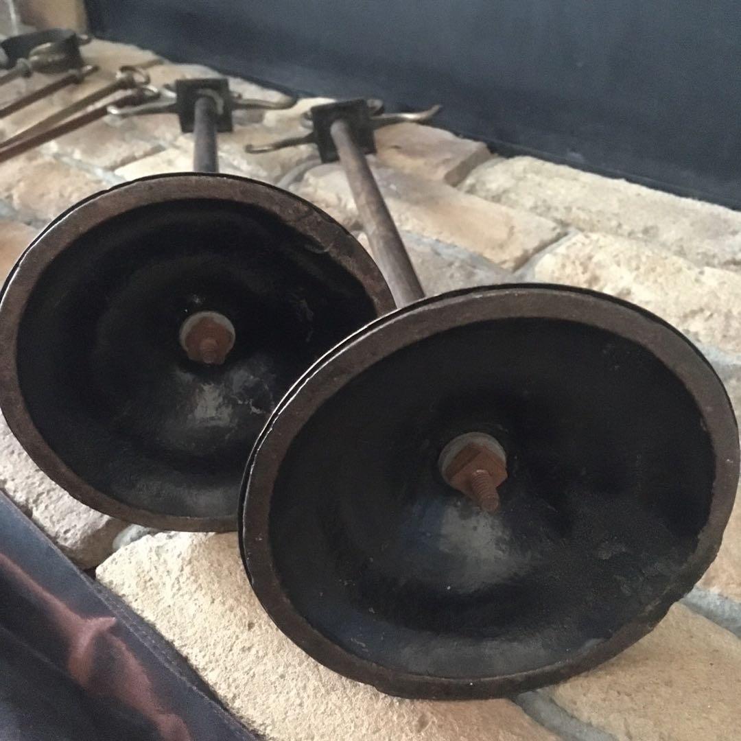 ファイヤーツール　ファイヤーサイド　4点　暖炉　ストーブ　薪