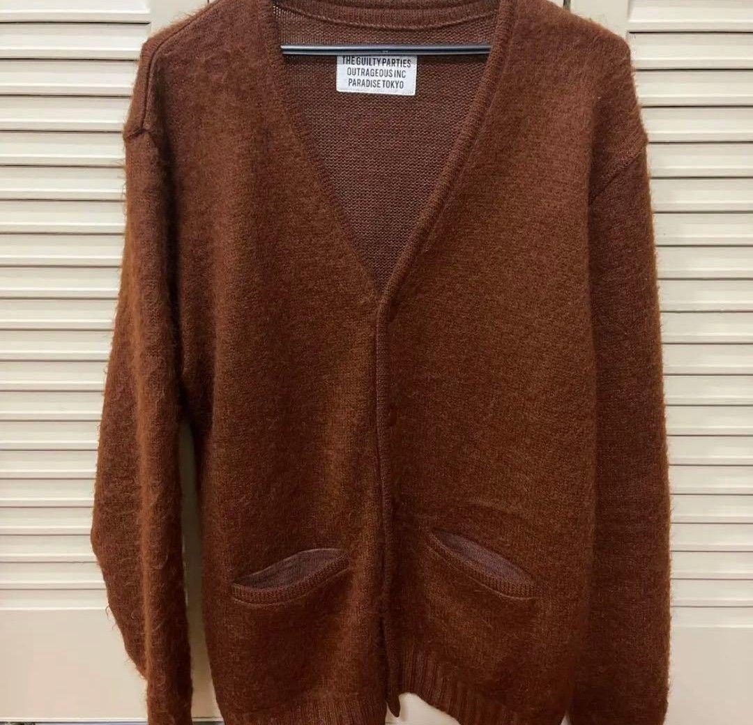 ワコマリア モヘアカーディガン モヘヤ