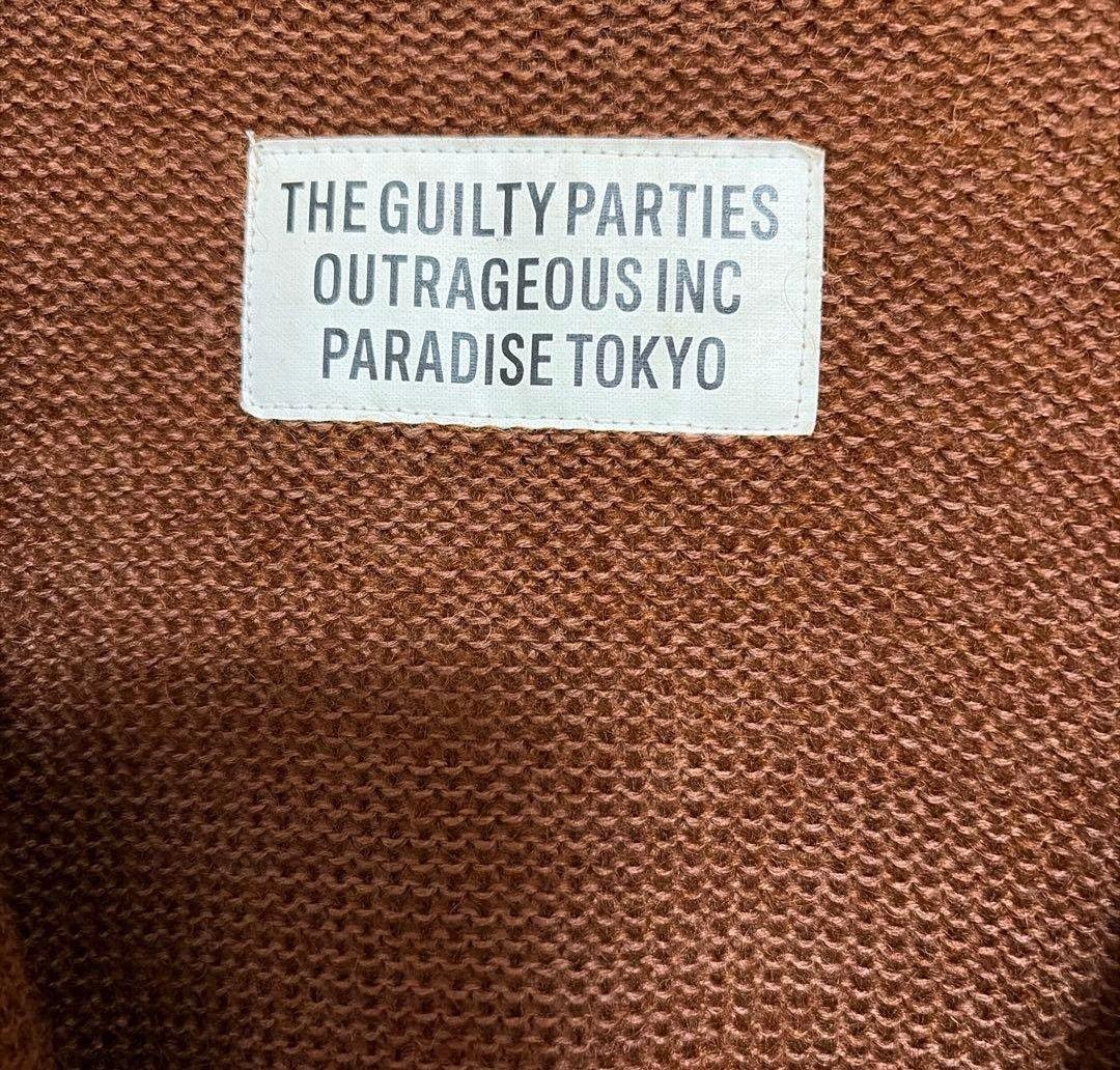 ワコマリア モヘアカーディガン モヘヤ