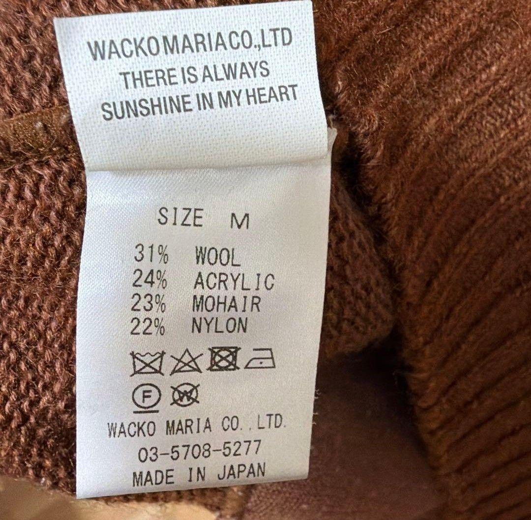 ワコマリア モヘアカーディガン モヘヤ