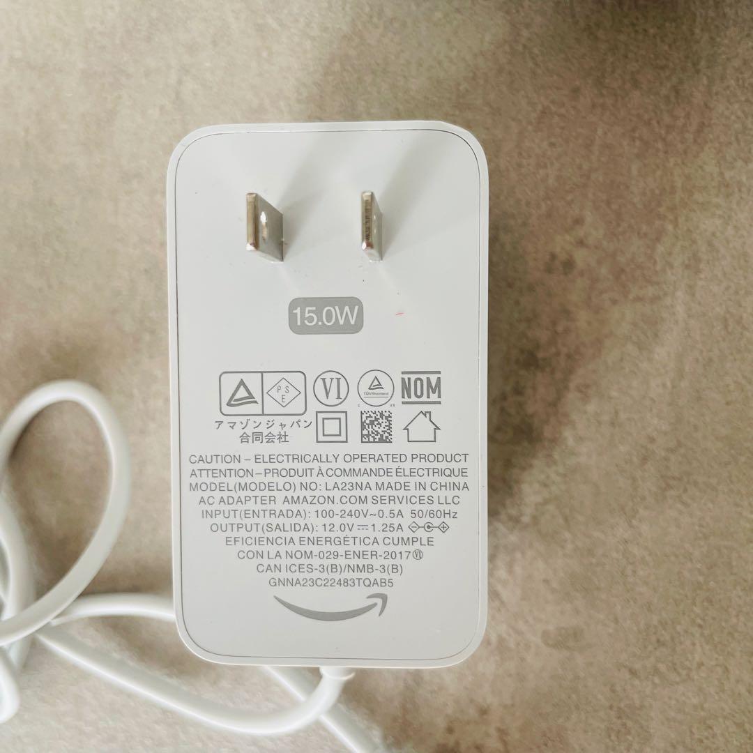 【美品】Echo Dot with clock第5世代 ホワイト