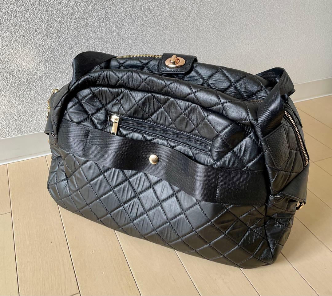 HAYNI ロシェ　キルティングボストンバッグL