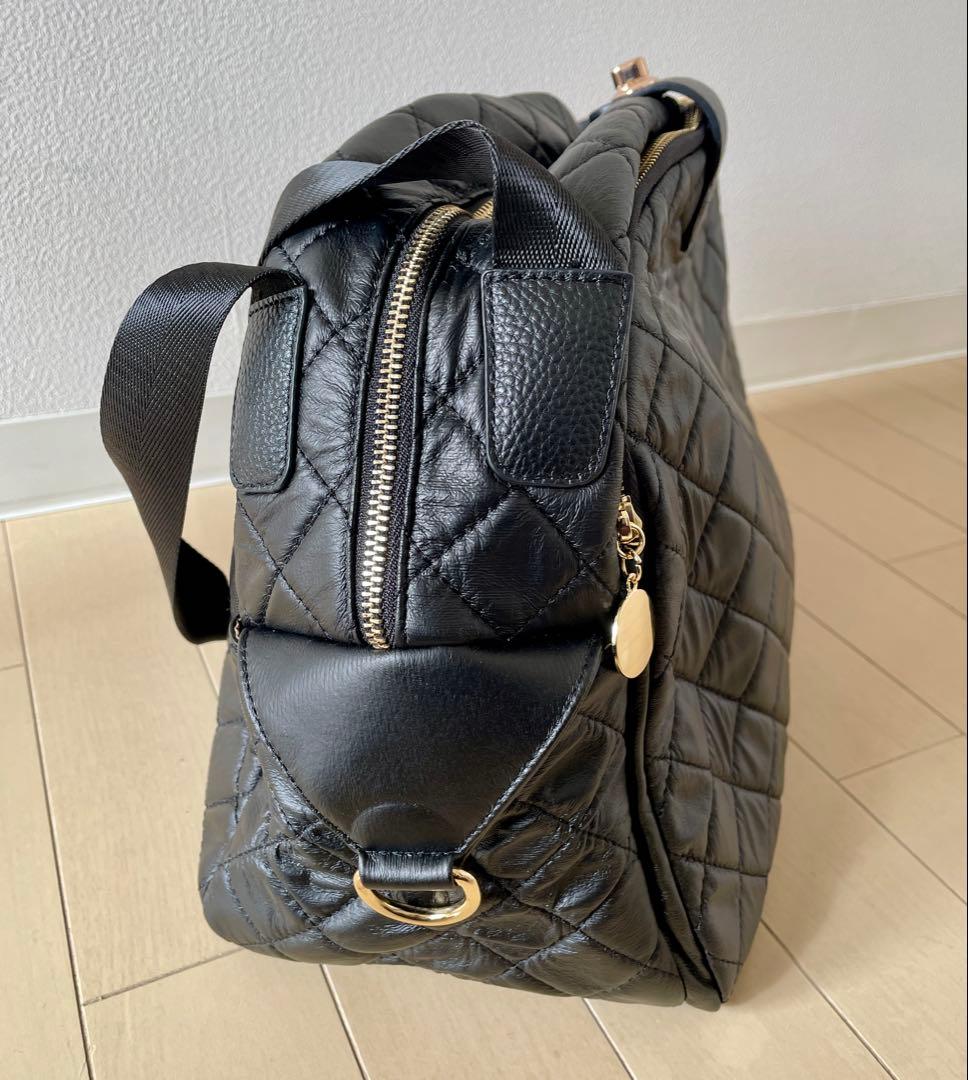 HAYNI ロシェ　キルティングボストンバッグL