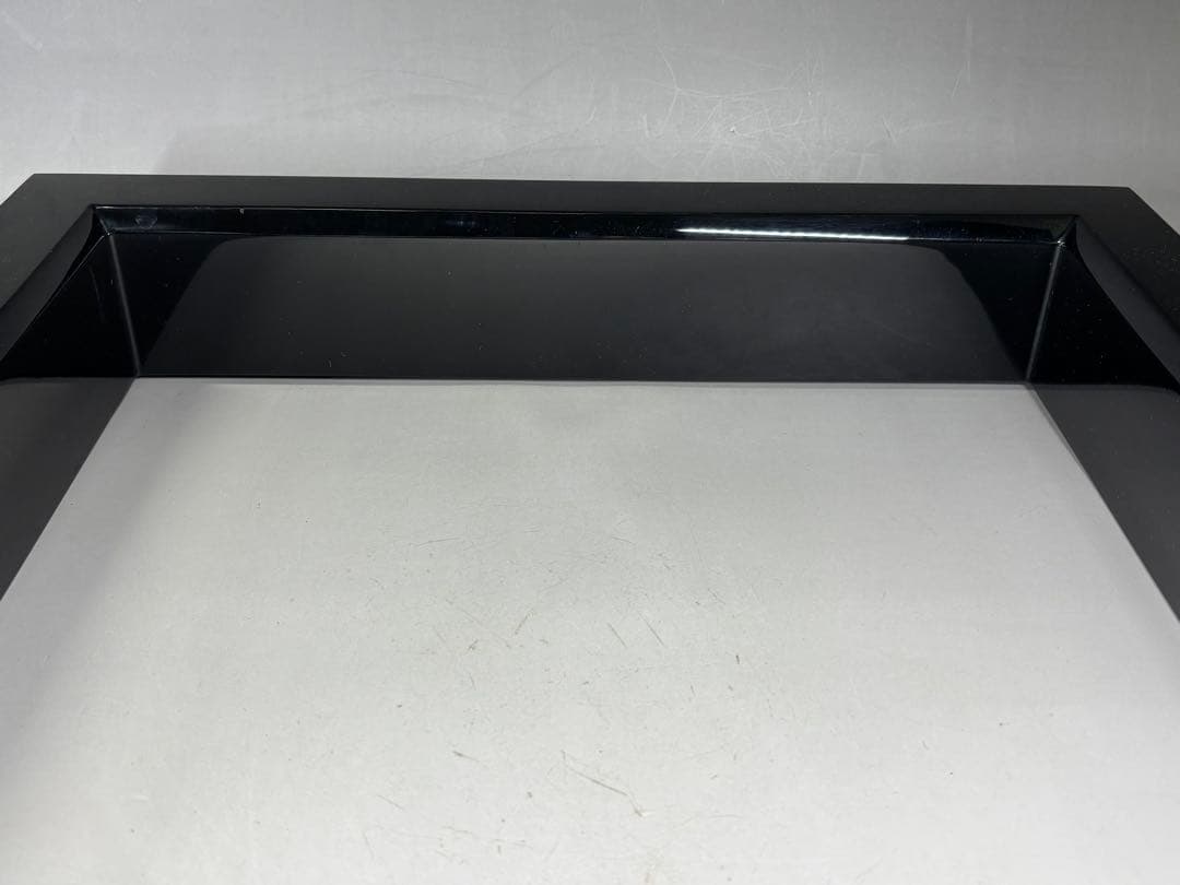 塗師『細川司光』造 真塗 炉縁 共箱 栞付き 漆器 漆芸 茶道具 本物保証