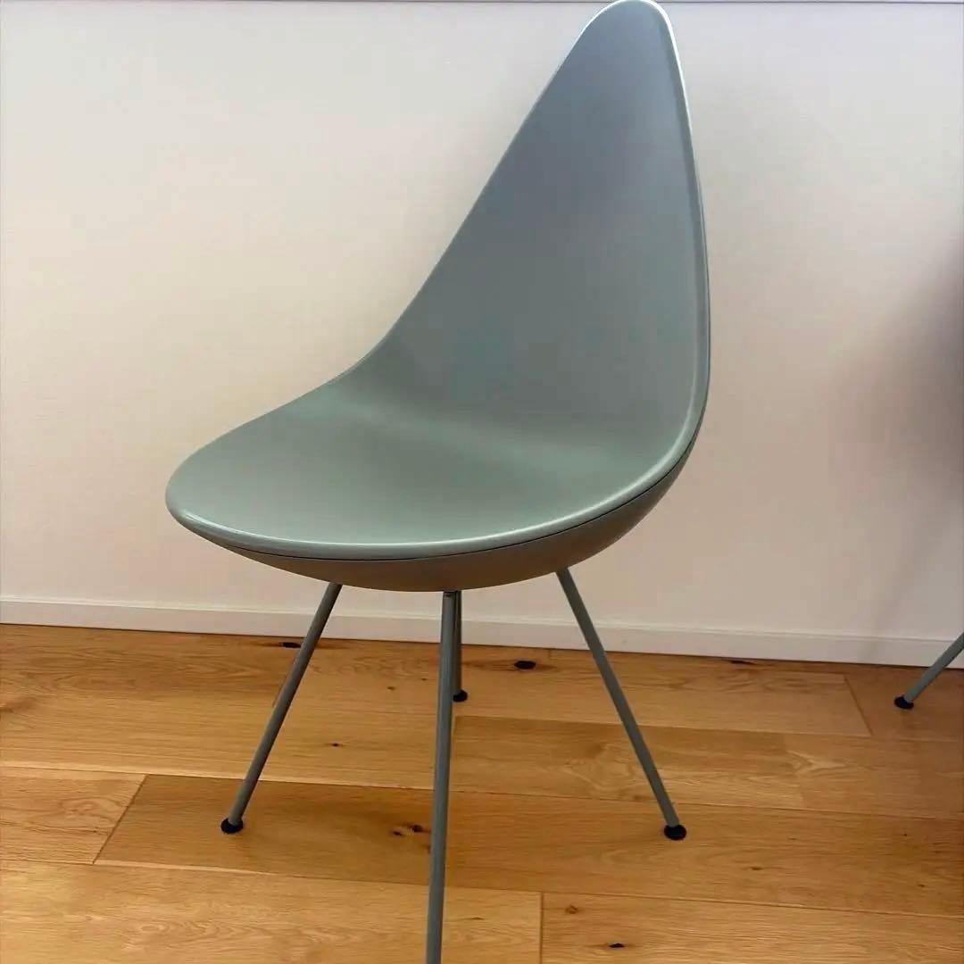 ドロップチェア　しずく型チェア ダイニングチェア デスクチェア ２脚セット