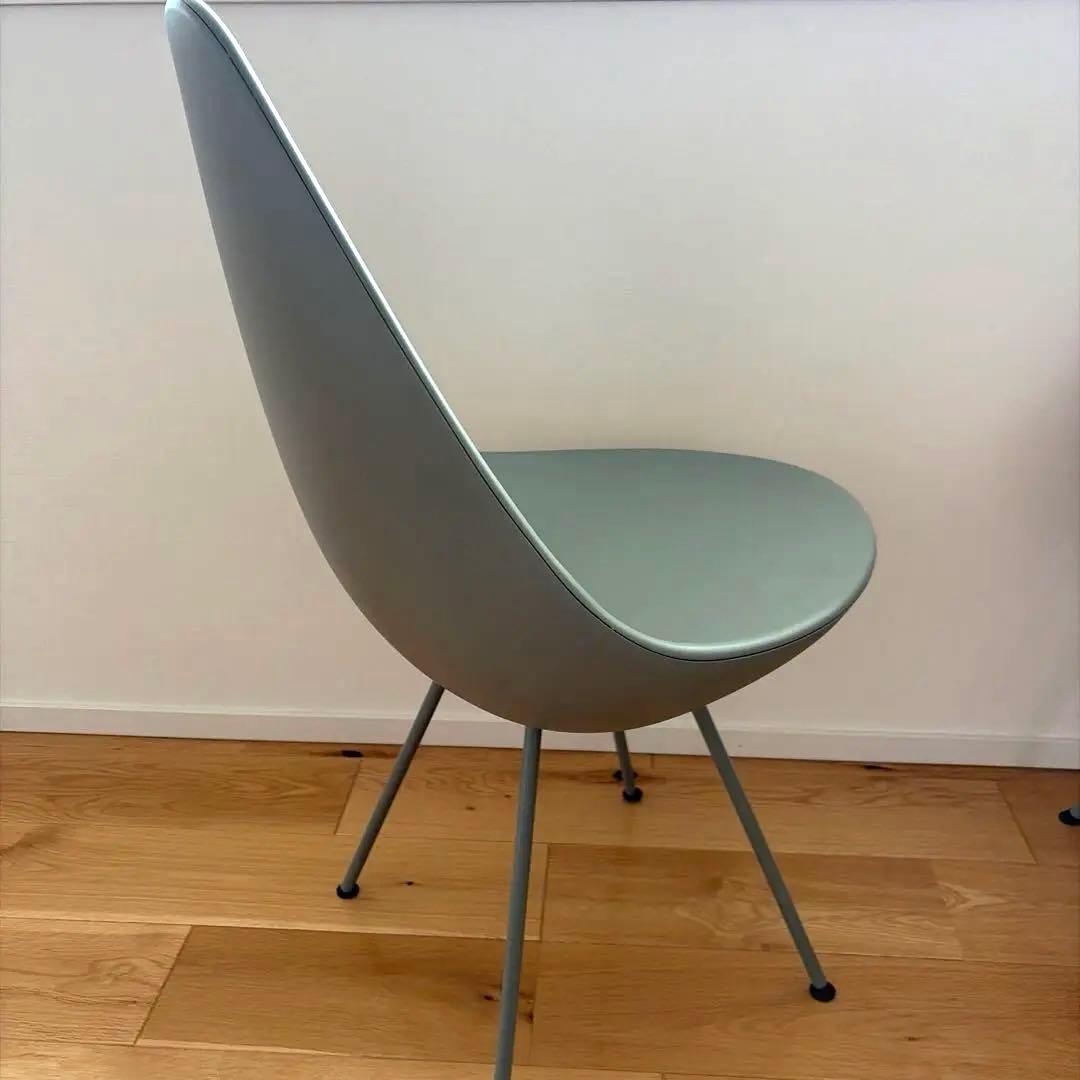 ドロップチェア　しずく型チェア ダイニングチェア デスクチェア ２脚セット