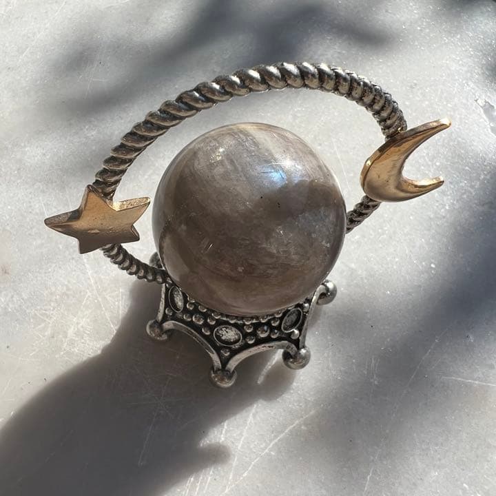 サン&ムーンストーン　スタンド付き