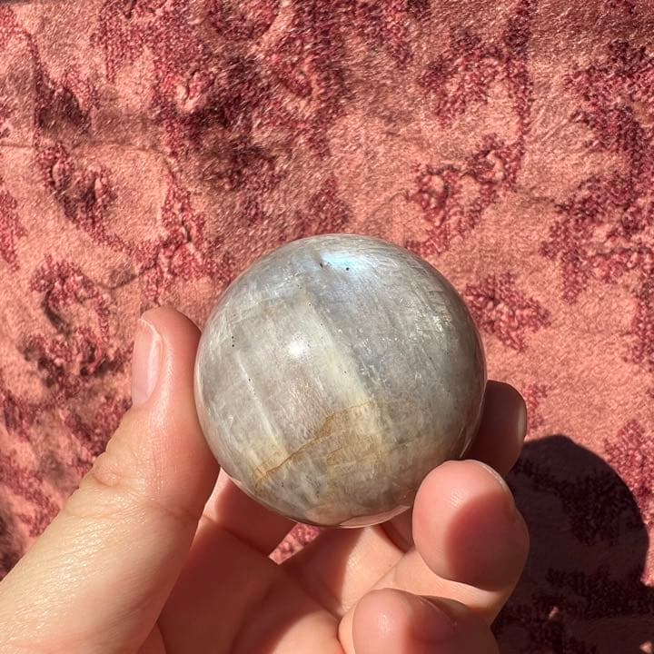 サン&ムーンストーン　スタンド付き