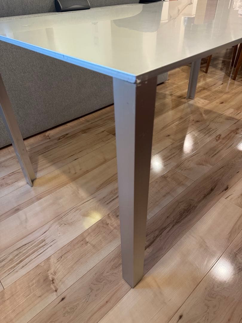 無印良品 MUJI アルミダイニングテーブル