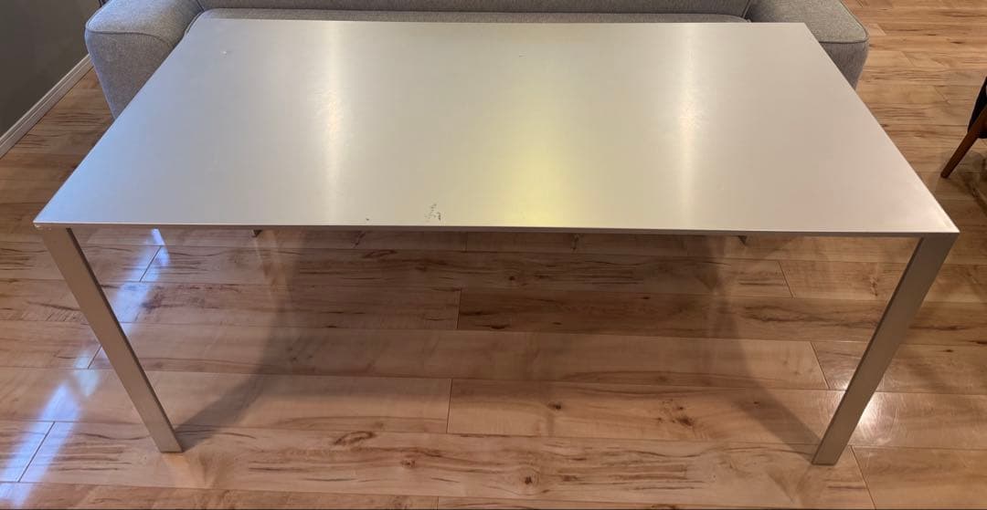 無印良品 MUJI アルミダイニングテーブル
