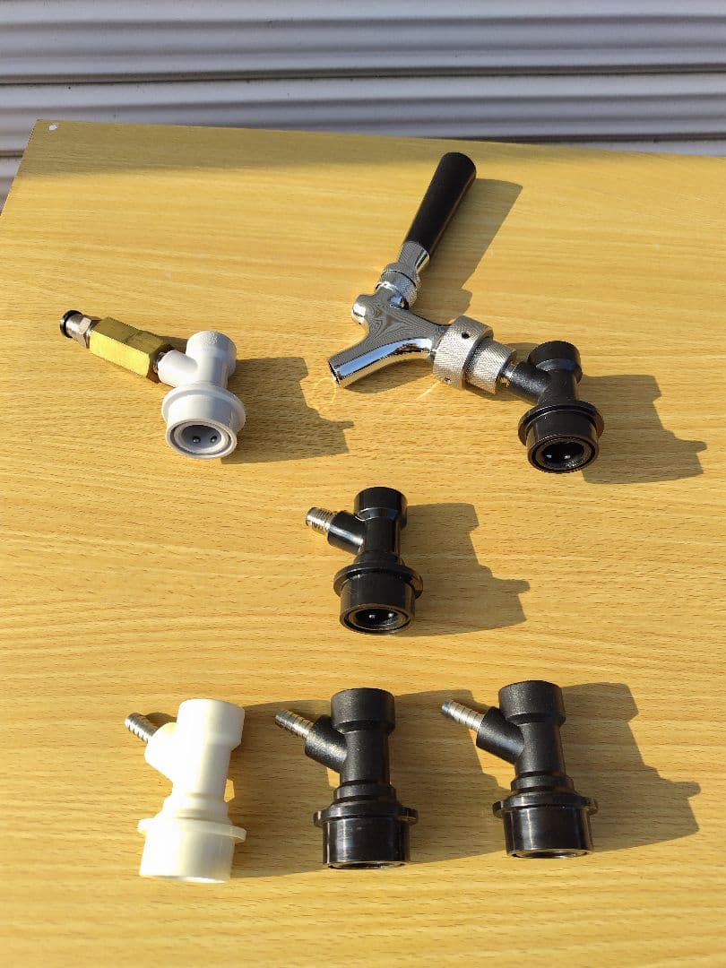 【ほぼ未使用】ビール用ステンレスケグ(タンク)2個組 醸造、ビールサーバーにも