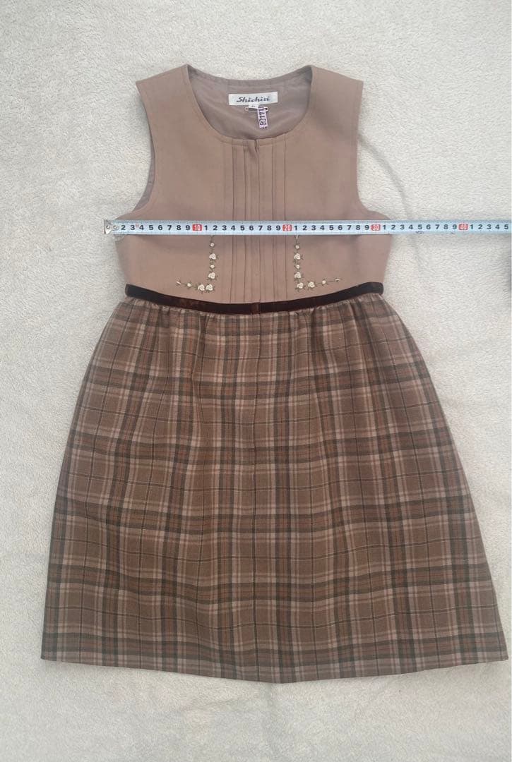 七里　Shichiri ジャンパースカートL美品