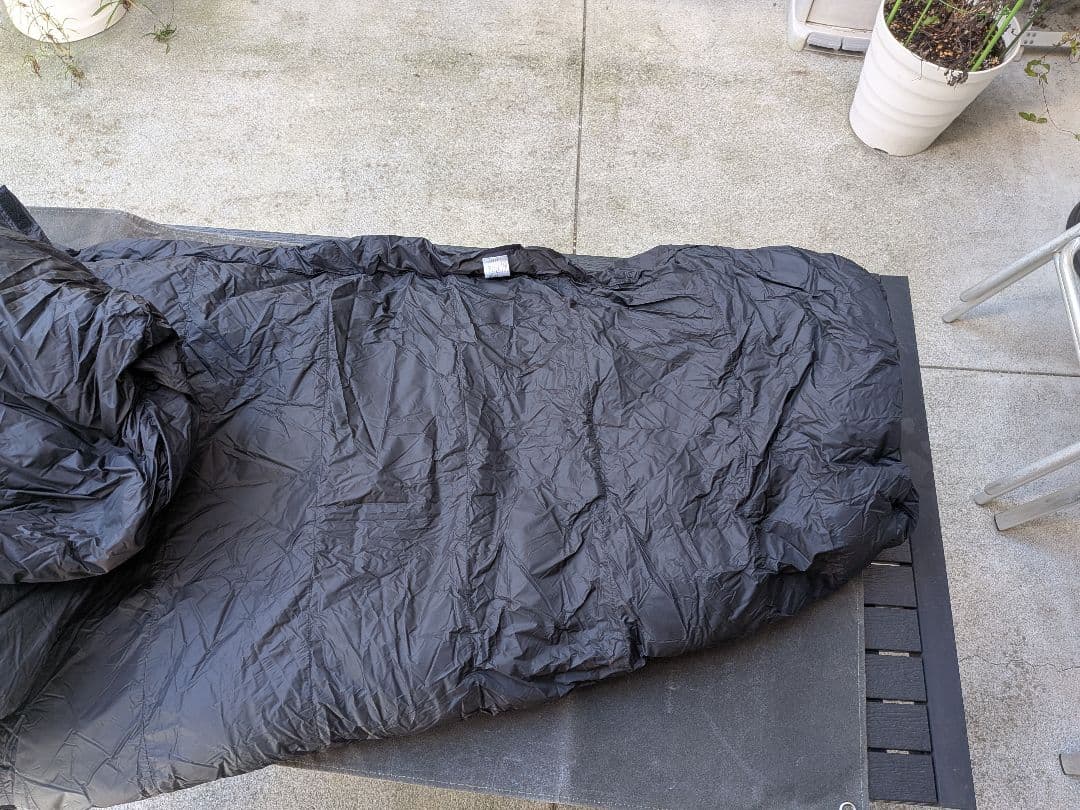 NANGA 日本製シュラフ/AURORA 600DX/レギュラー/オールブラック