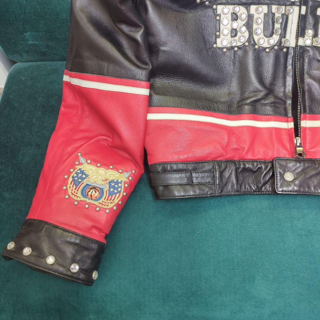 【レア】シカゴブルズ レザージャケット　ジェフハミルトン