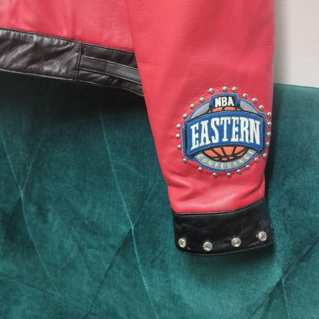 【レア】シカゴブルズ レザージャケット　ジェフハミルトン