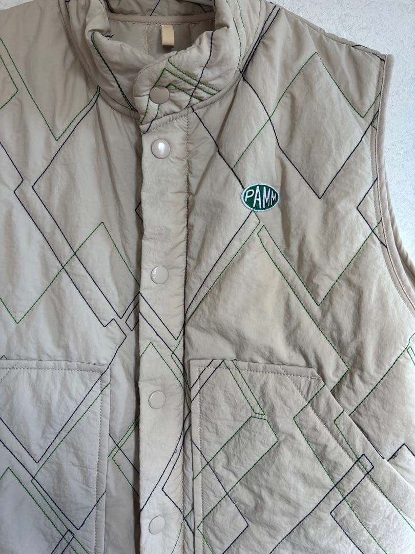 pamm キルティングベスト