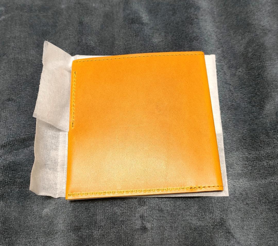 【新品】アブラサス abrAsus キャッシュレス財布 (イエロー)