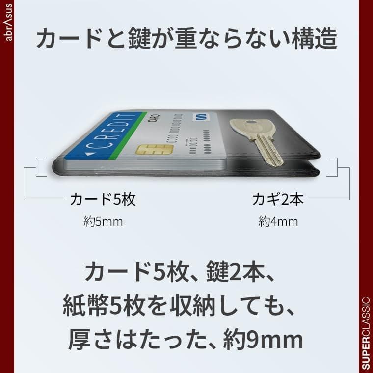 【新品】アブラサス abrAsus キャッシュレス財布 (イエロー)