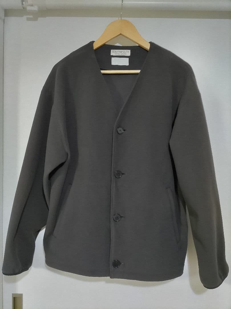（新品）BEAUTY&YOUTH Aerogelファブリック カーディガン