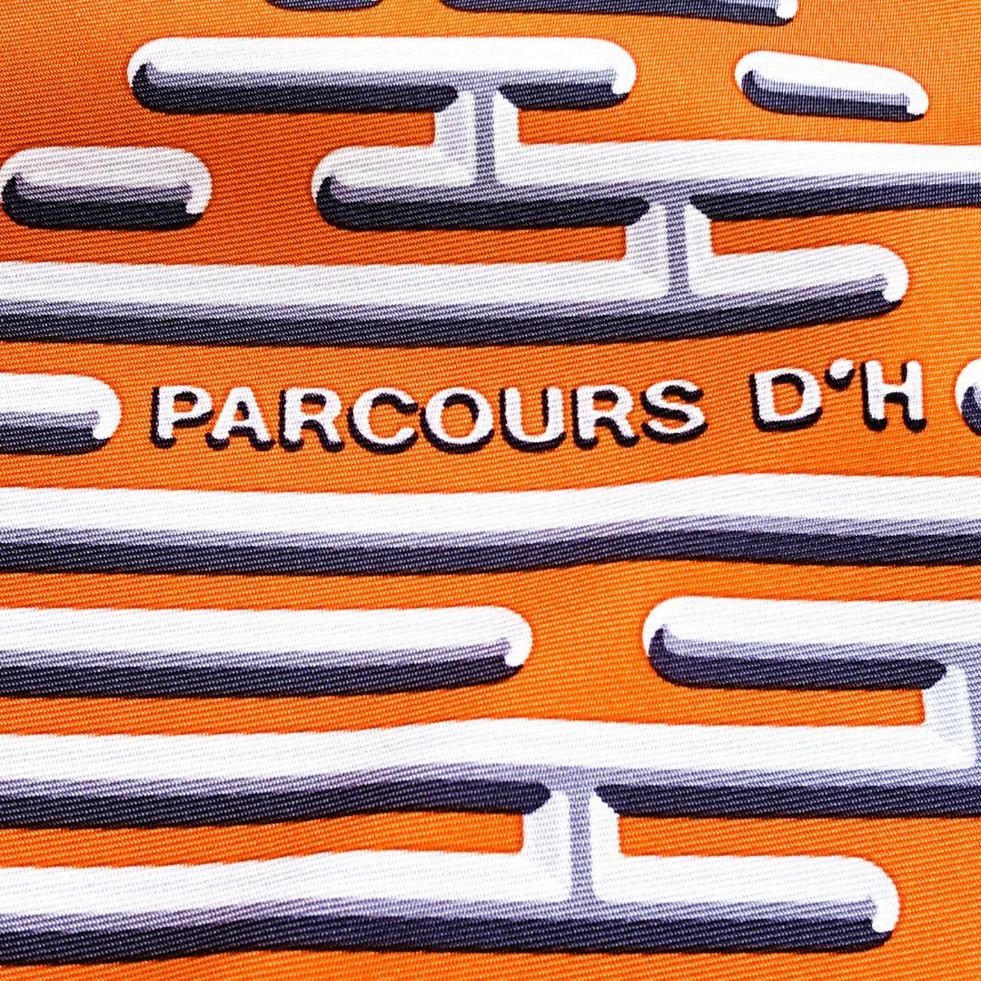 HERMES エルメス カレ90 Hの迷宮 PARCOURS D’H 美品