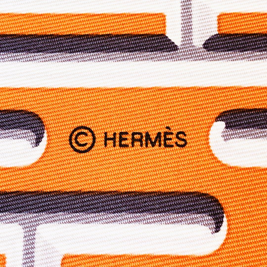 HERMES エルメス カレ90 Hの迷宮 PARCOURS D’H 美品