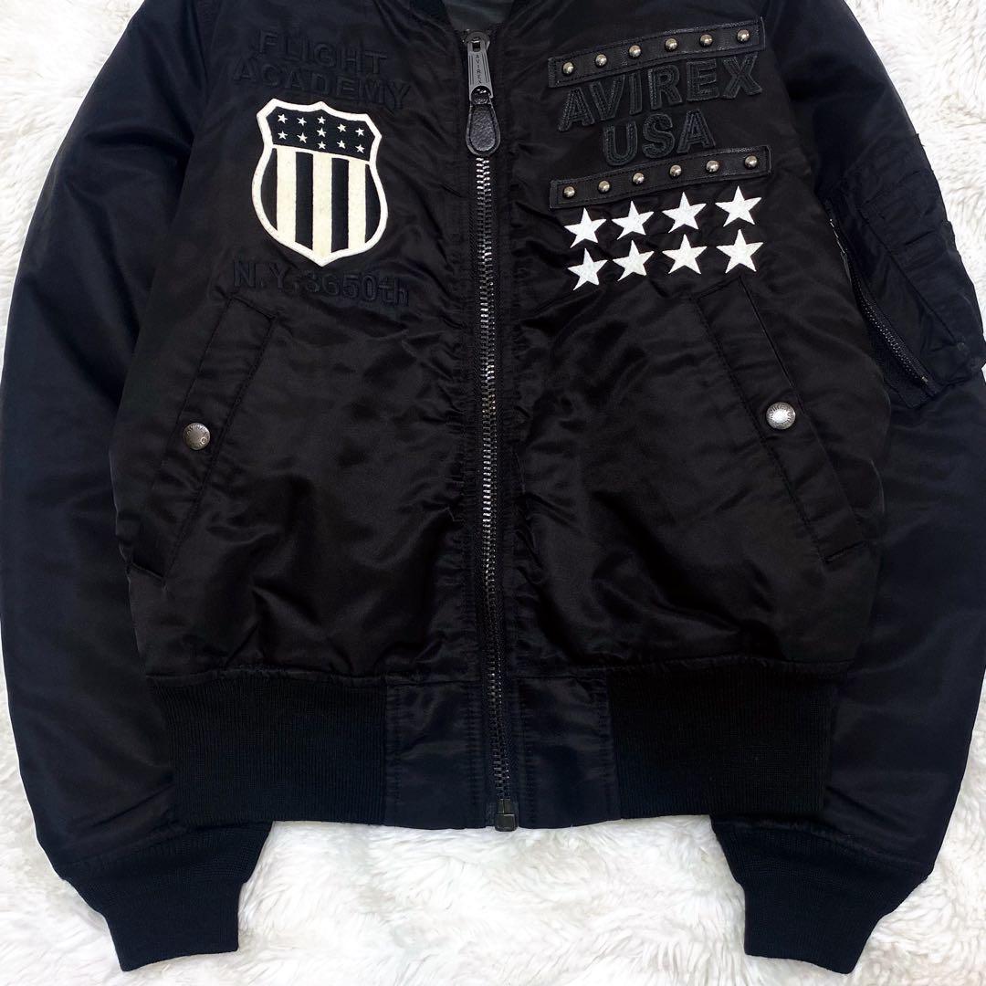 【lgdxpjnwp様】AVIREX MA-1 リバーシブル フライトジャケット