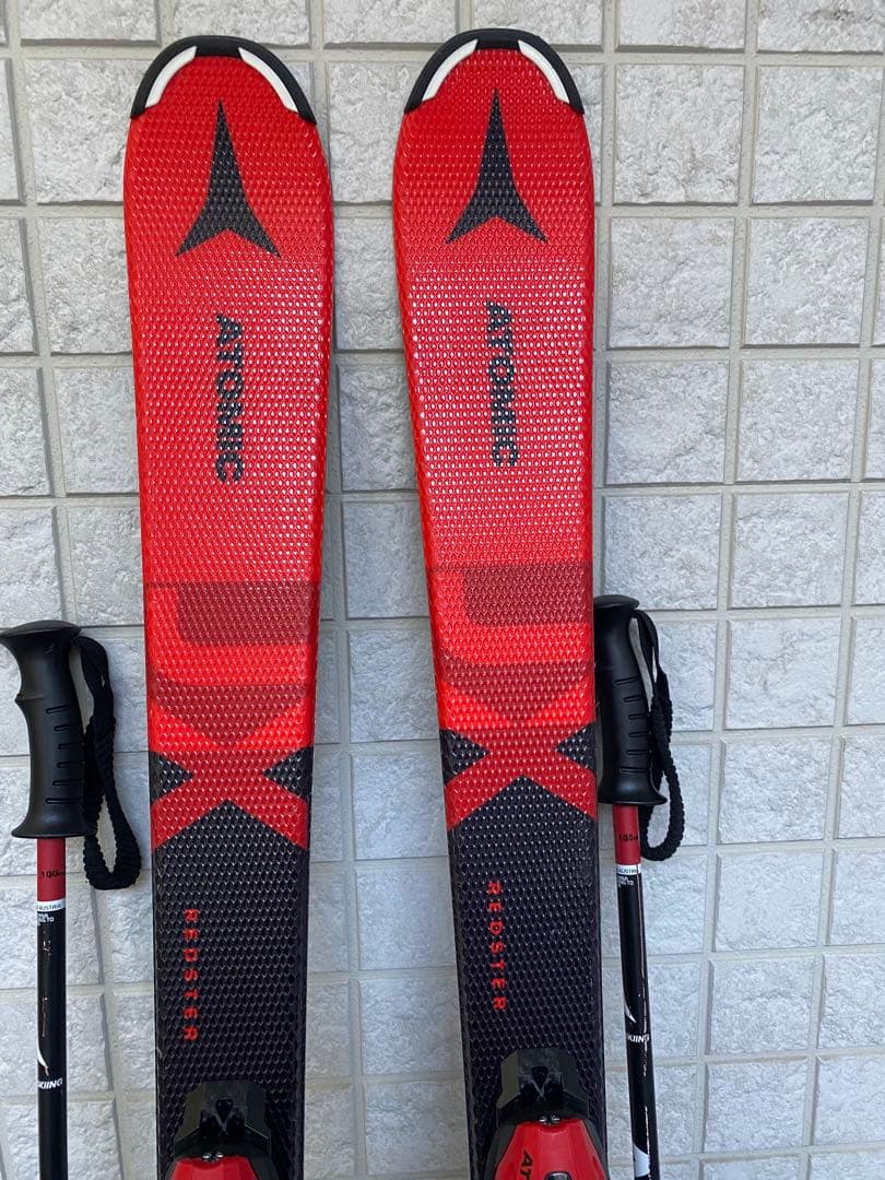 Atomic JX スキーセット 130センチ　ストック付き