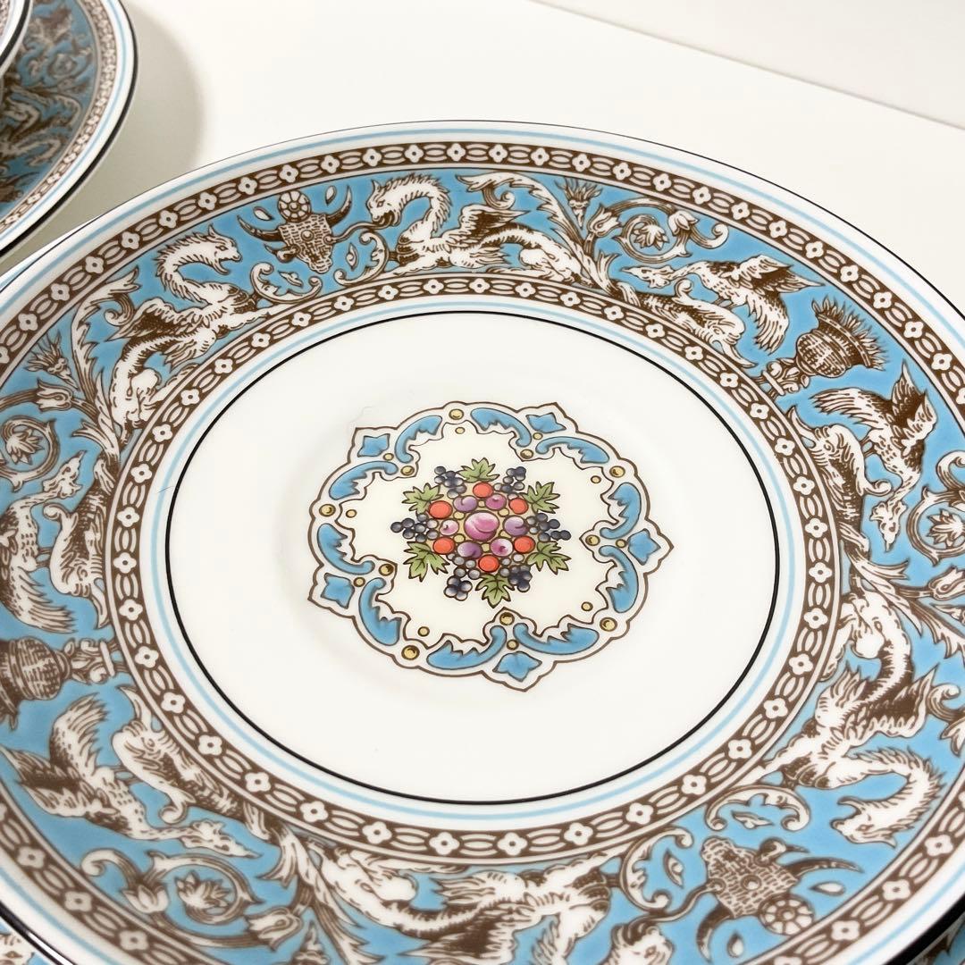 【未使用品】ウェッジウッド フロレンティーン ターコイズ