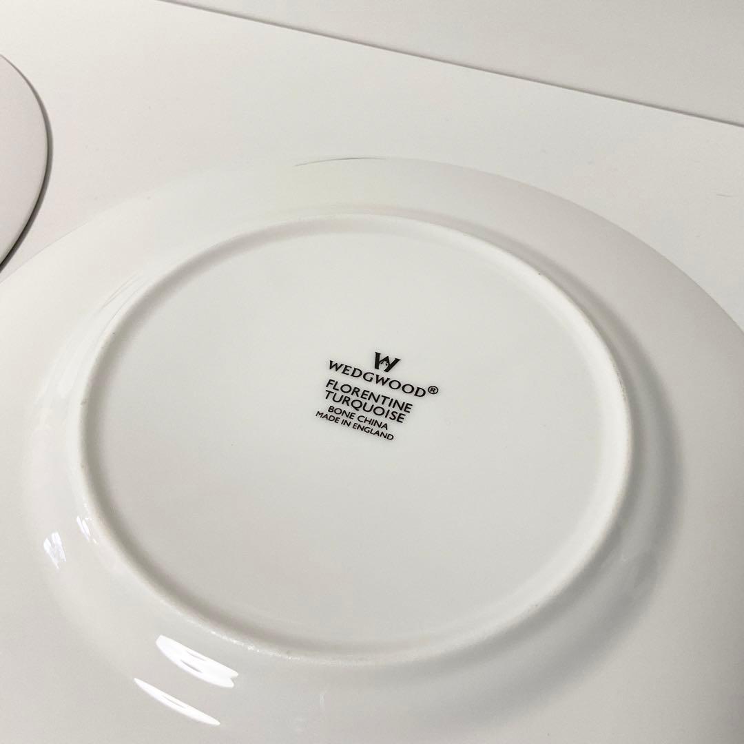 【未使用品】ウェッジウッド フロレンティーン ターコイズ