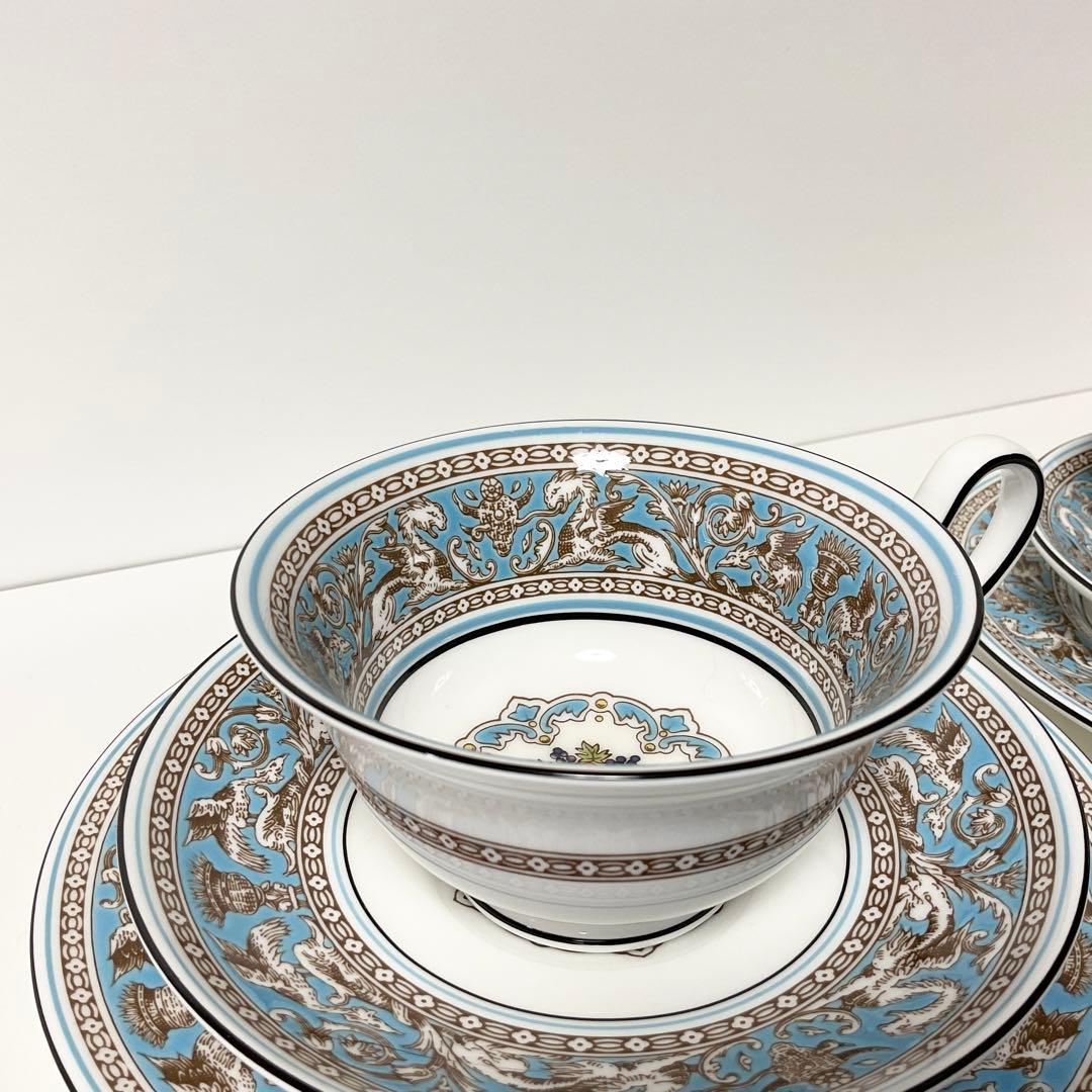【未使用品】ウェッジウッド フロレンティーン ターコイズ