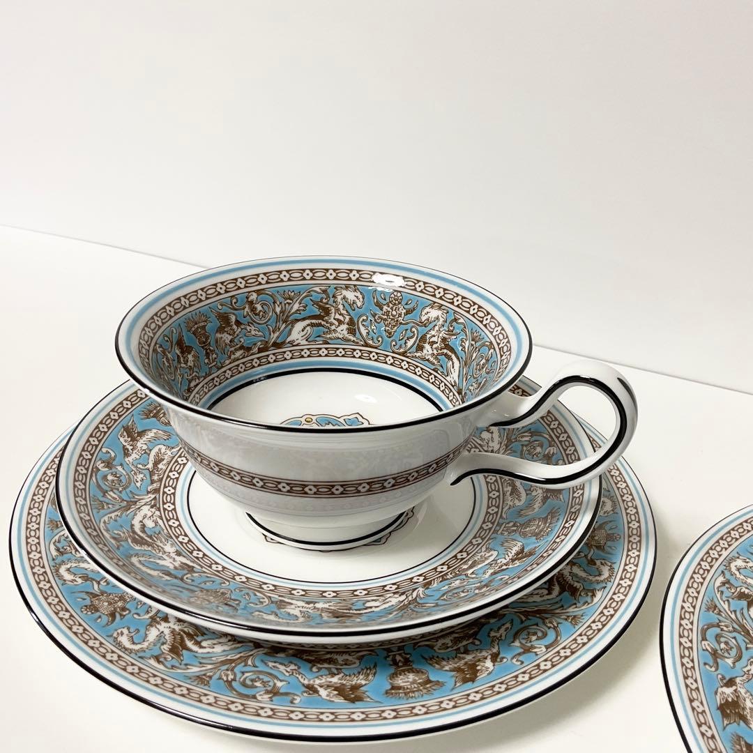 【未使用品】ウェッジウッド フロレンティーン ターコイズ