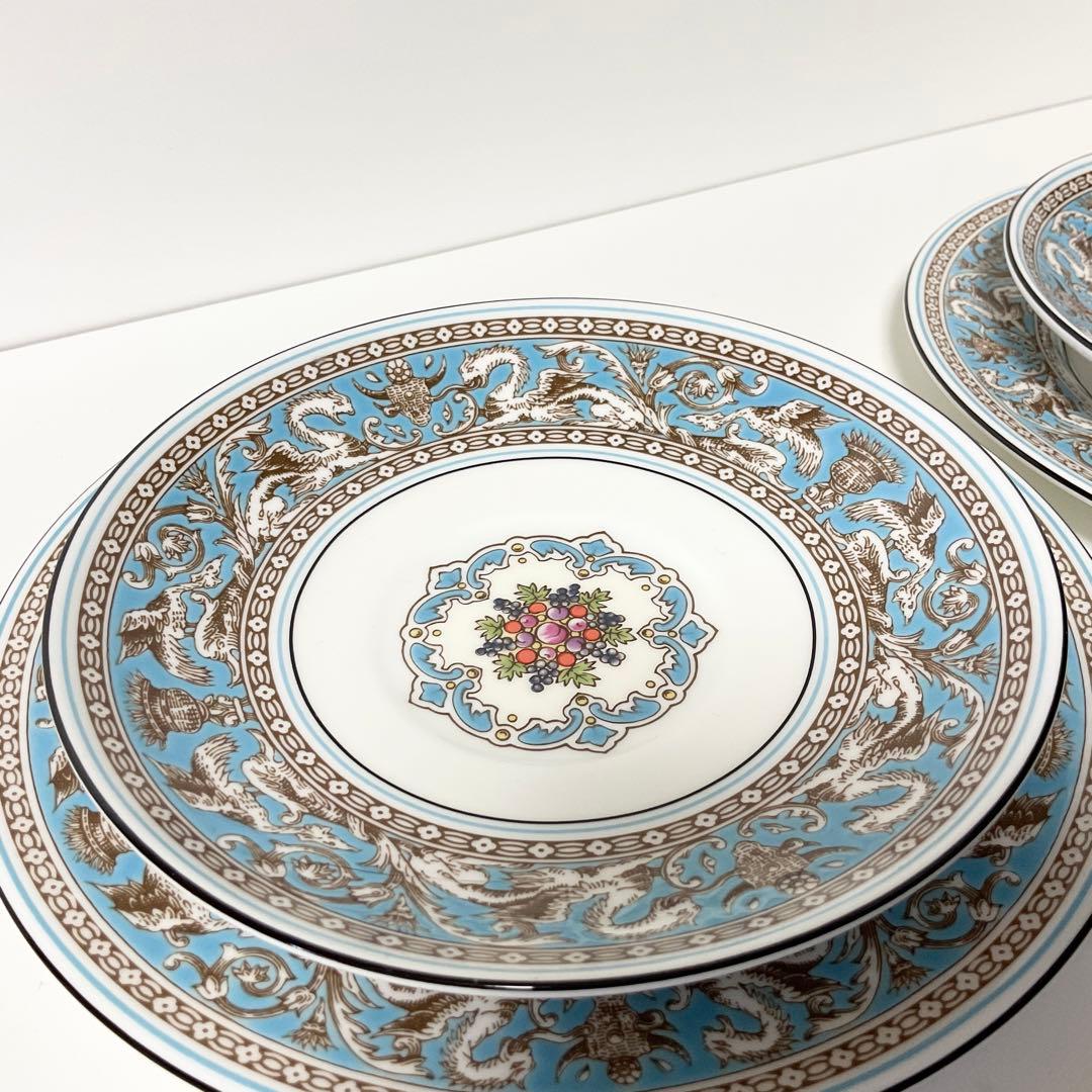 【未使用品】ウェッジウッド フロレンティーン ターコイズ