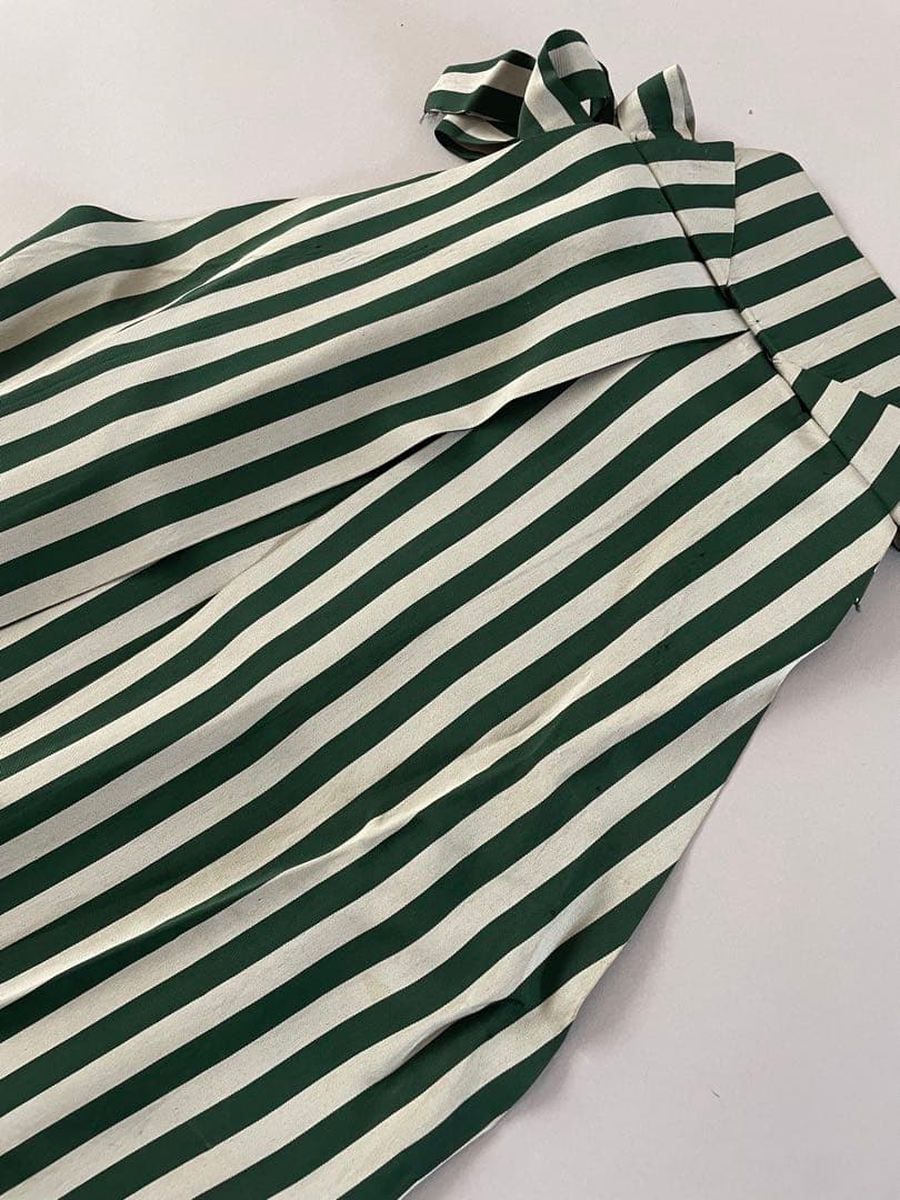 七五三　3歳　アンティークお着物　袴コーデ