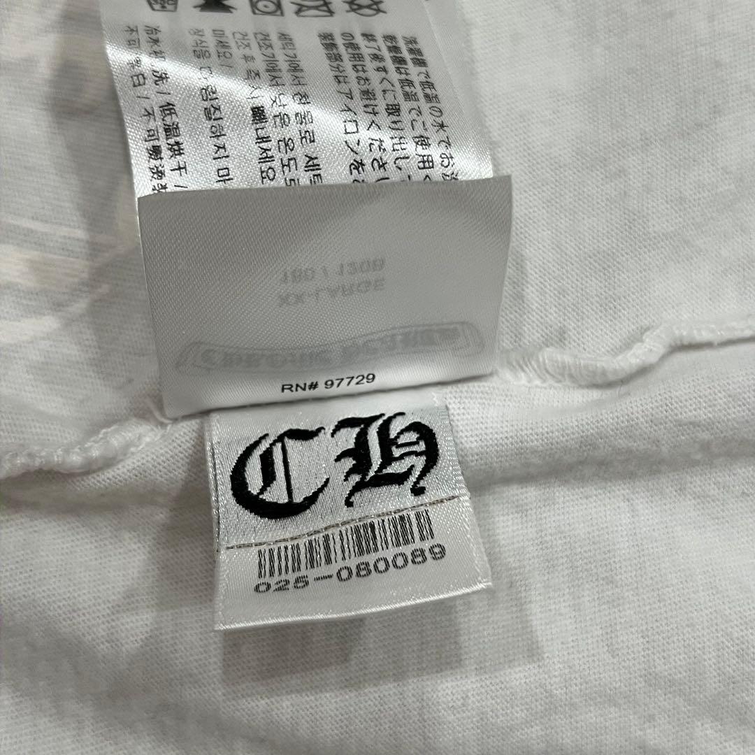 CHROME HEARTS ロンT ネオンカラー　バックロゴ　フローラルクロス