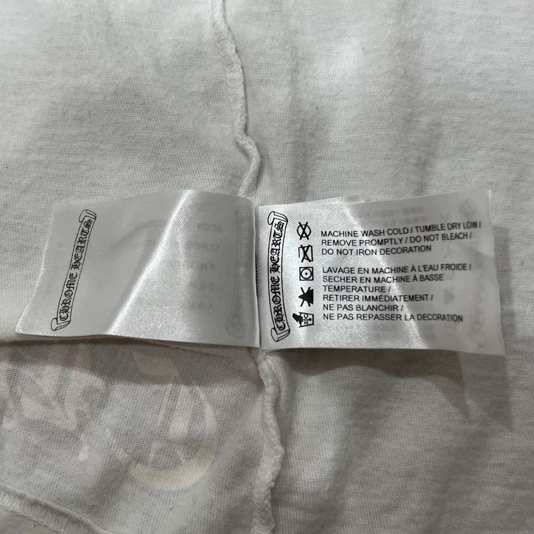 CHROME HEARTS ロンT ネオンカラー　バックロゴ　フローラルクロス