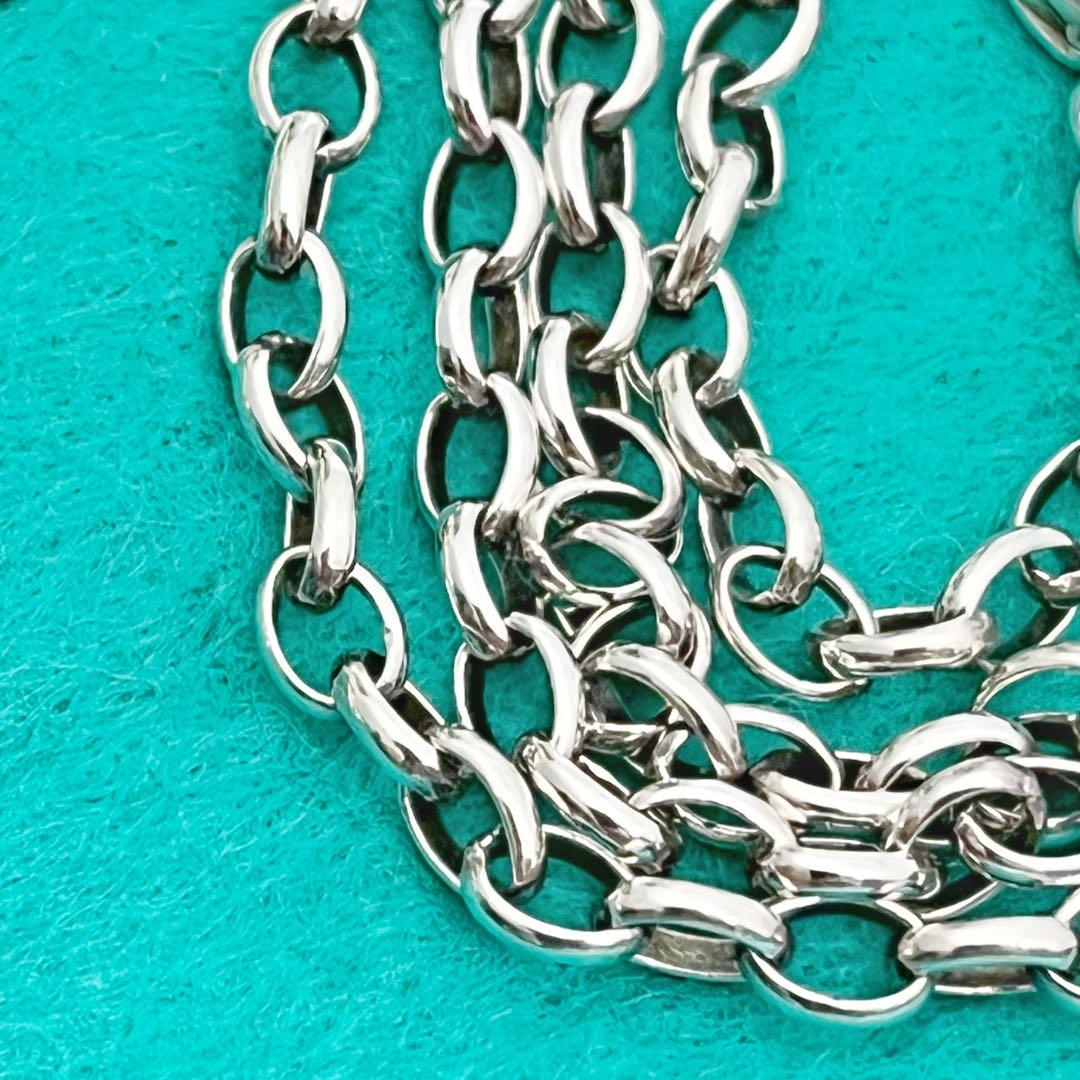 美品　GUCCI 3.2ミリ　シルバー925 チェーンネックレス