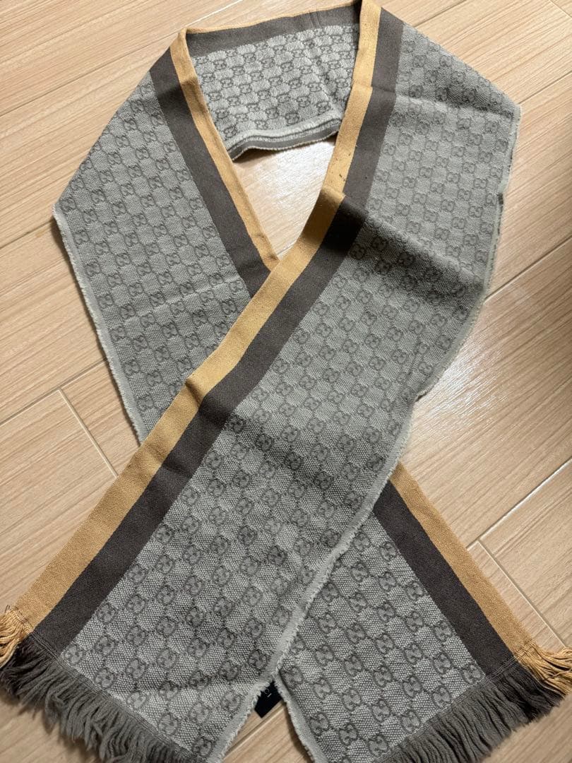 GUCCI マフラー　メンズ　レディース