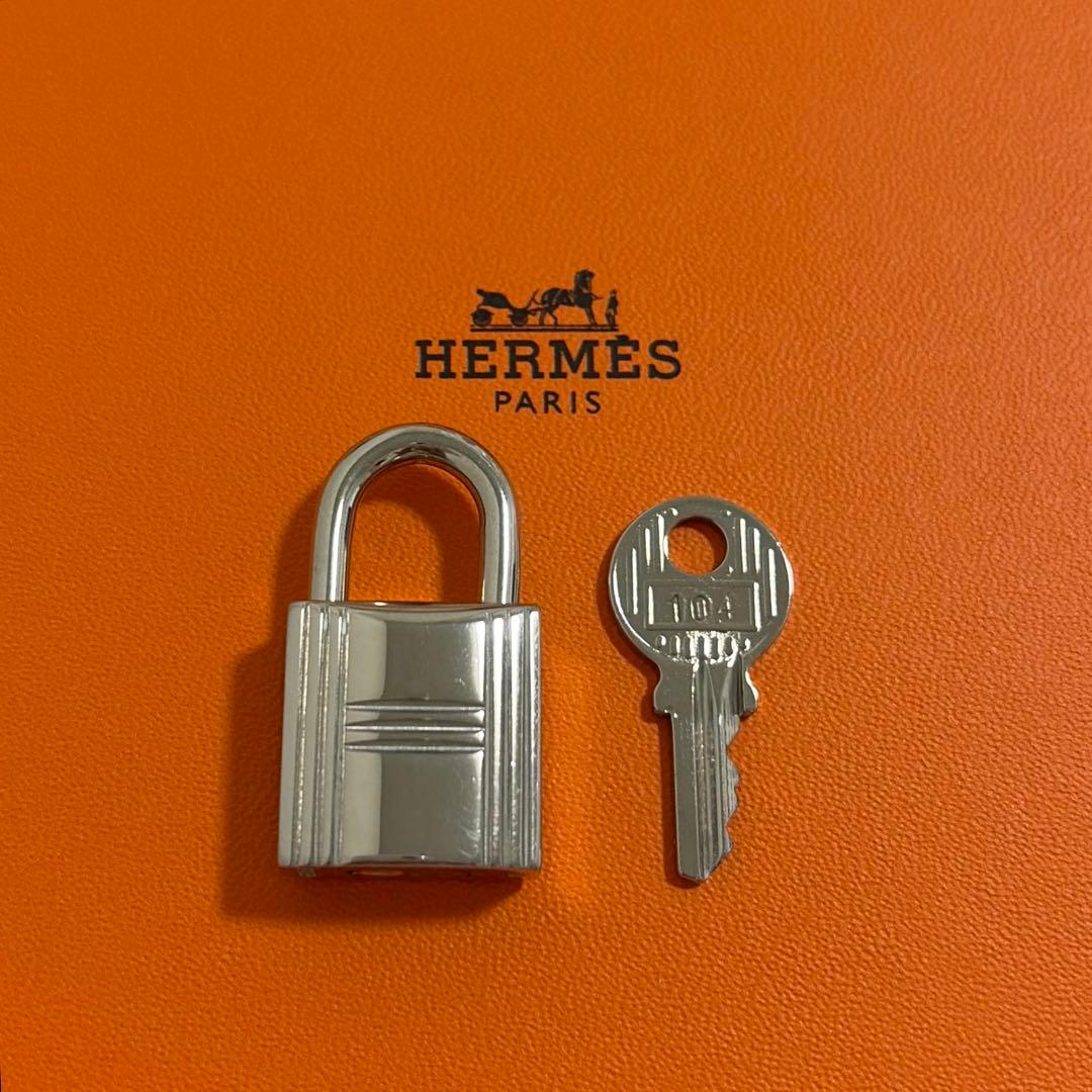 HERMES エルメス カデナパドロック 南京錠 No.104 シルバー