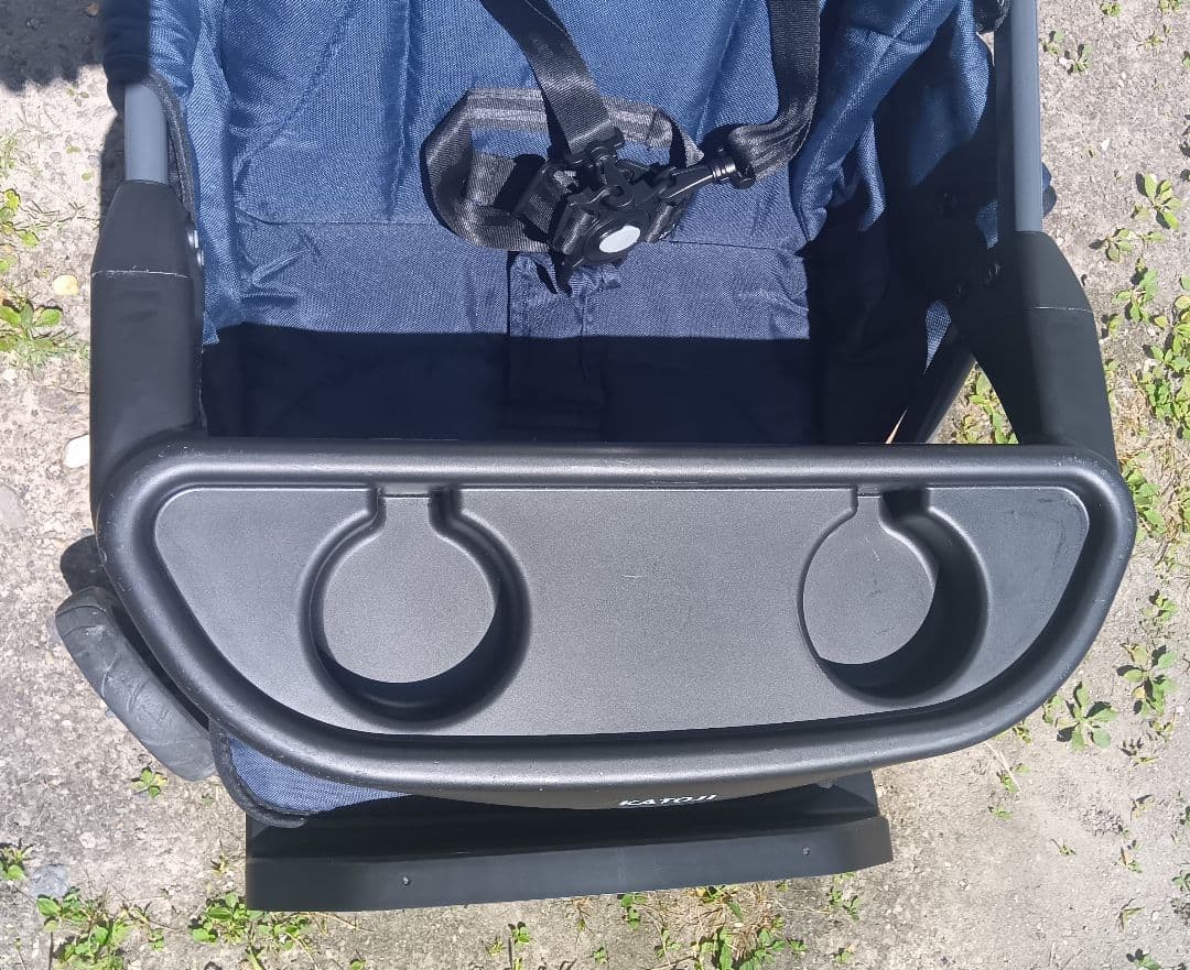 katoji ベビーカー 二人でゴー 二人乗り カトウジ ネイビー 2人でゴー