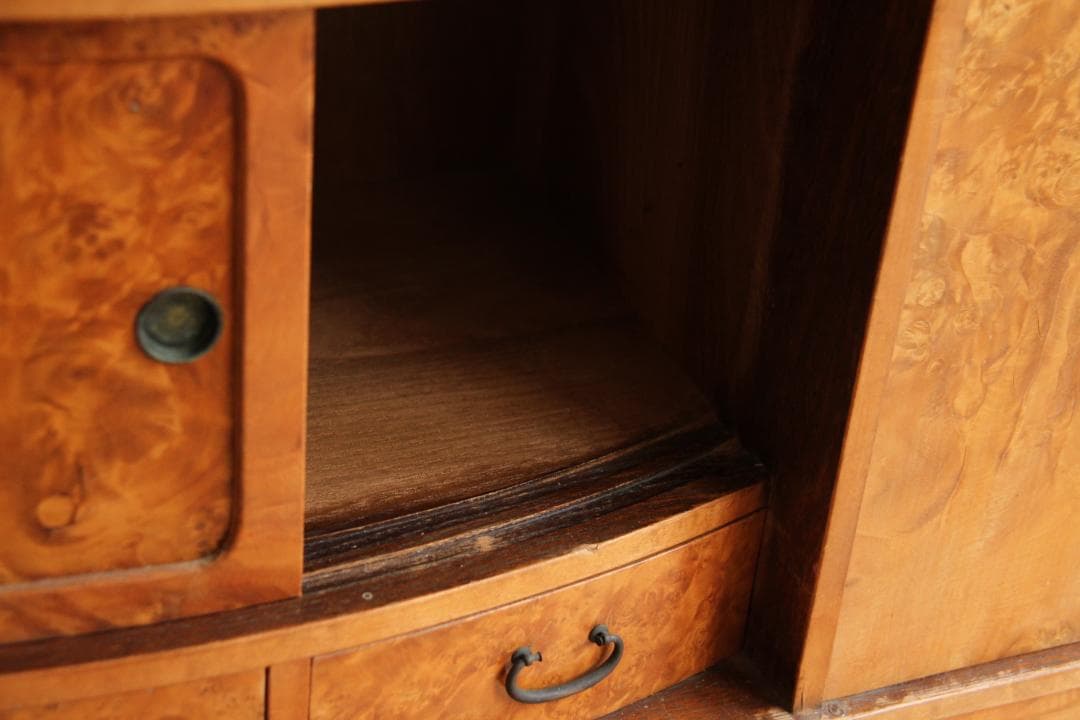 収納棚　食器棚　棚　水屋　木製　古道具　古家具　ビンテージ　アンティーク