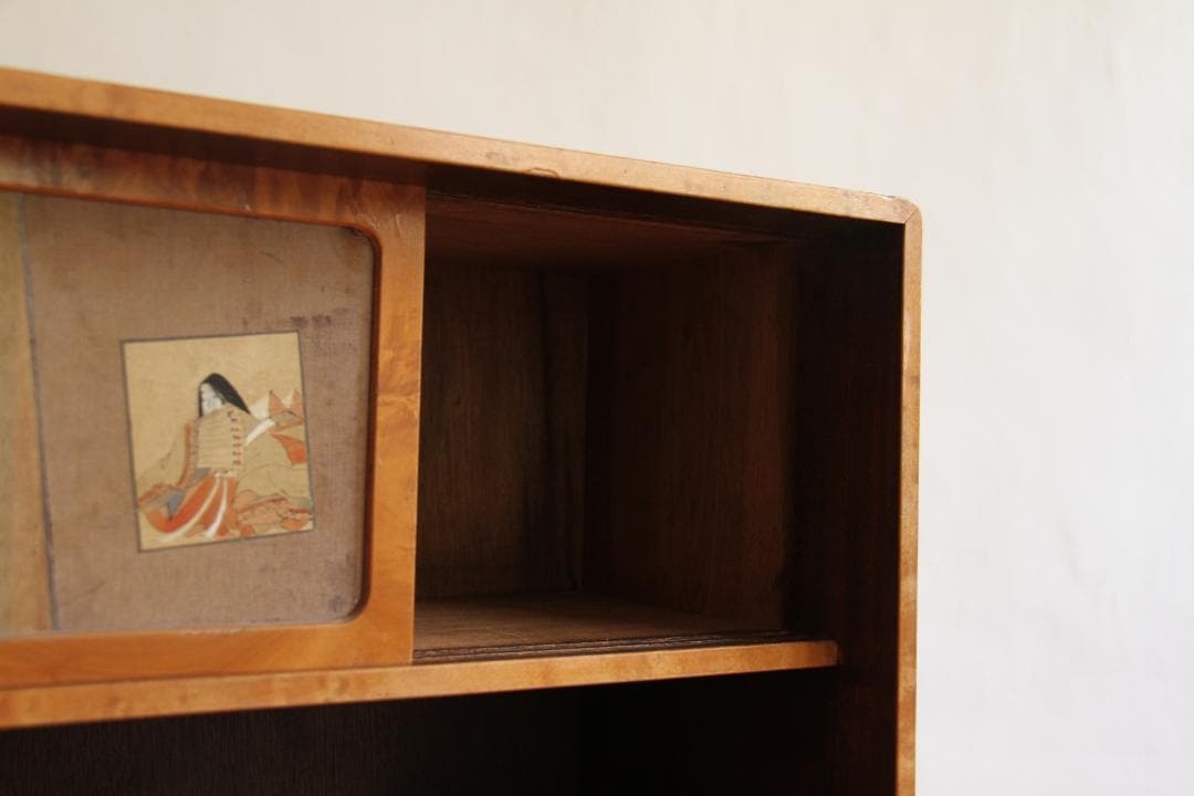 収納棚　食器棚　棚　水屋　木製　古道具　古家具　ビンテージ　アンティーク