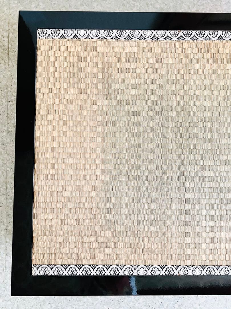 祐月／雛祭り用飾り台(黒塗り)