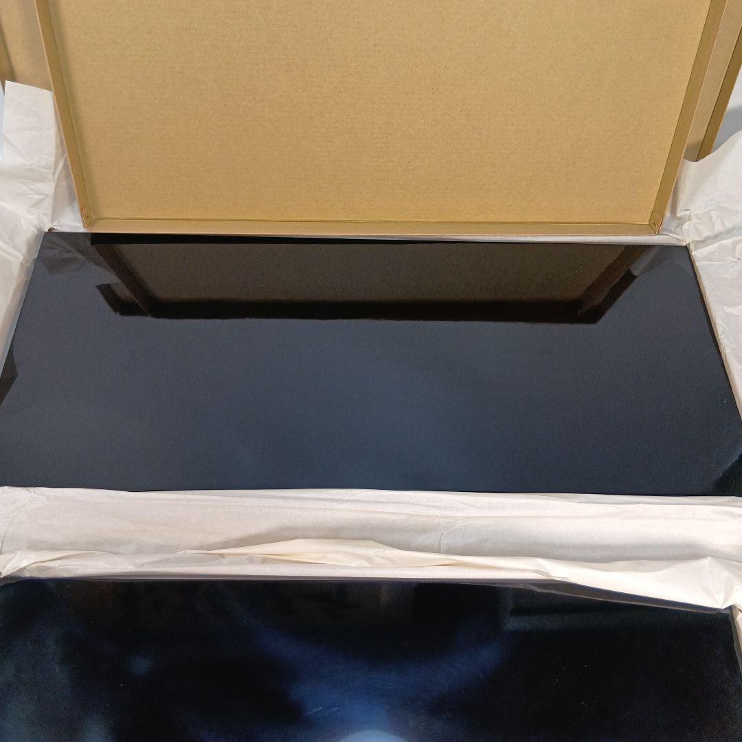 【大 小 2枚】茶道具 敷板 長板 黒真塗 炉用 風炉用 茶道 送料無料