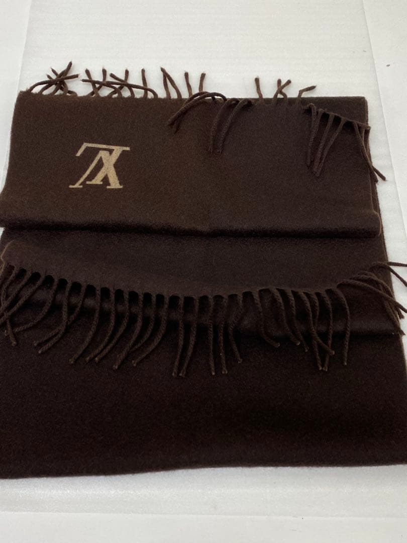 【正規保証❗️返品可能❗️古物有　即日発送 】2-2743 ヴィトンマフラー