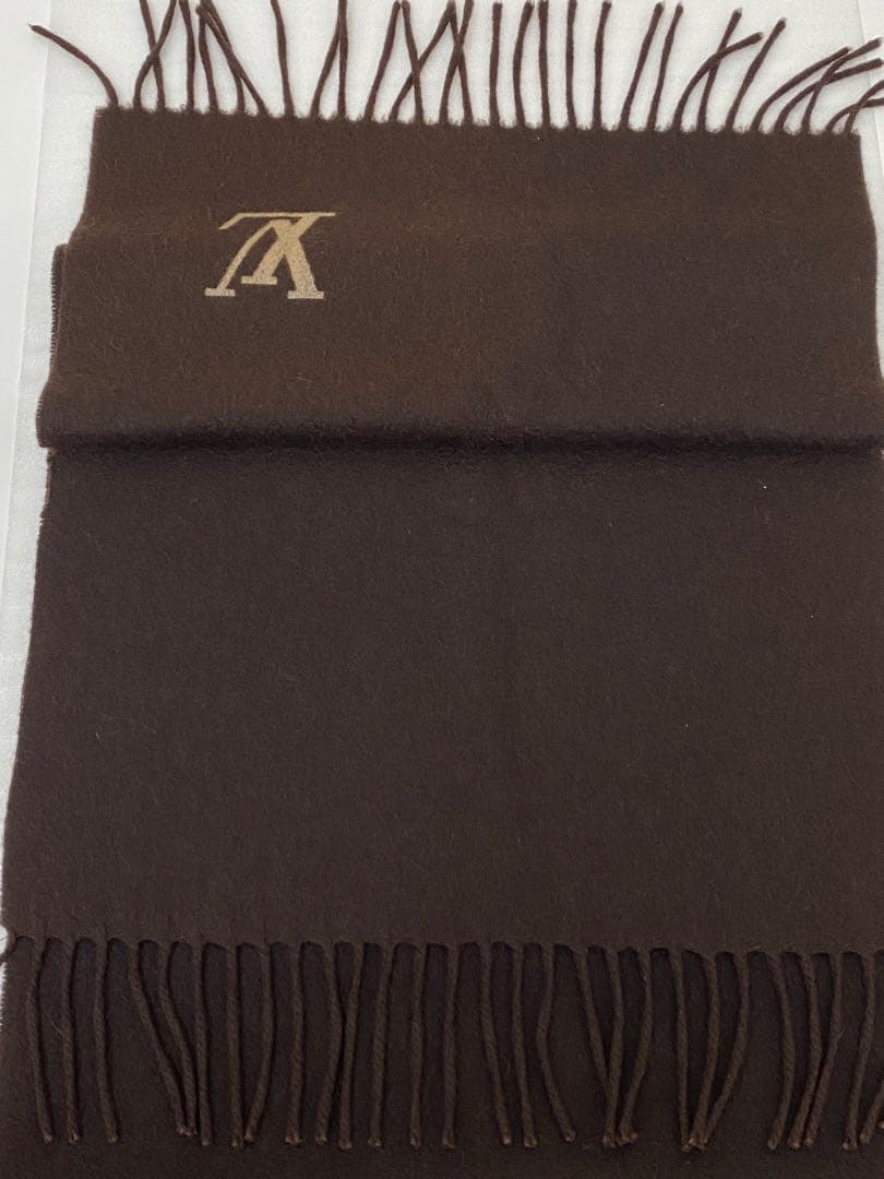 【正規保証❗️返品可能❗️古物有　即日発送 】2-2743 ヴィトンマフラー