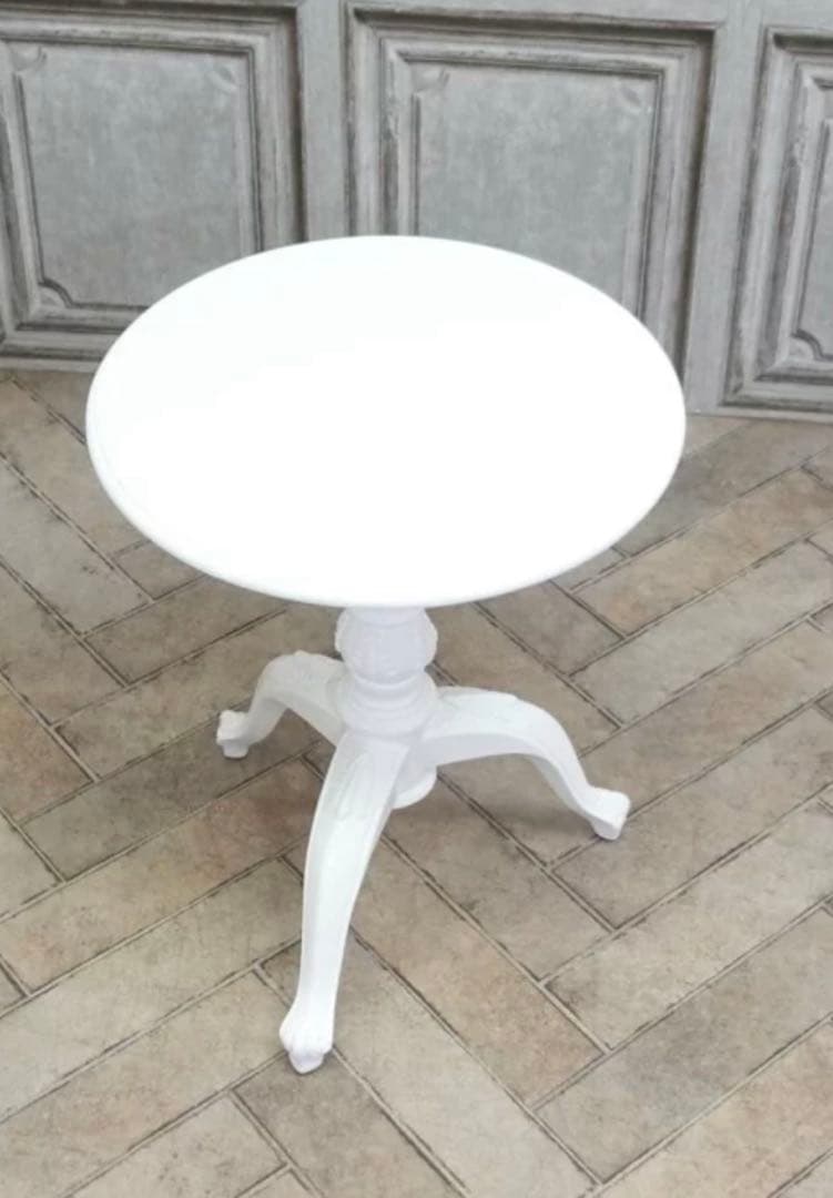 白家具★カフェテーブル★ティーテーブル★サイドテーブル